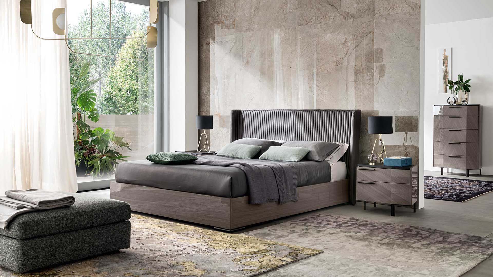 Итальянская мебель в современной спальне Мебель Да Винчи